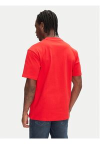 Hugo - HUGO T-Shirt Dapolino 50488330 Czerwony Relaxed Fit. Kolor: czerwony. Materiał: bawełna #5