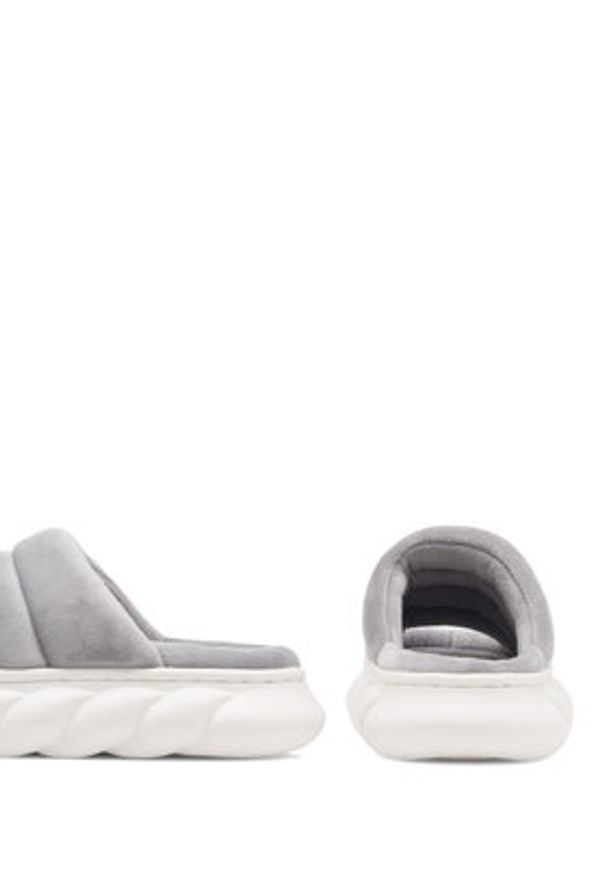 Home & Relax Kapcie C-AW-15 Szary. Kolor: szary. Materiał: materiał