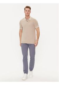 BOSS - Boss Polo Prime 50507813 Beżowy Regular Fit. Typ kołnierza: polo. Kolor: beżowy. Materiał: bawełna