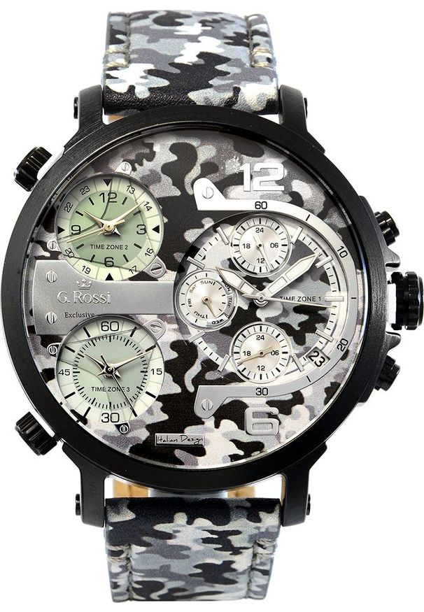 Zegarek Gino Rossi Zegarek męski G. Rossi TEZER-11706A2-6F2