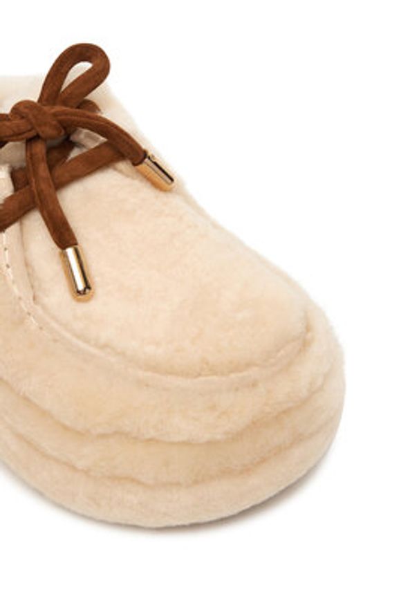 Naked Wolfe Kapcie Blizzard Écru. Materiał: wełna