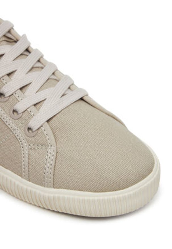 Calvin Klein Jeans Tenisówki Ess Vulc Low Cv Mg Wn YW0YW01762 Beżowy. Kolor: beżowy. Materiał: materiał