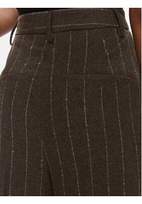 Remain Spodnie materiałowe BCR759 Brązowy Regular Fit. Kolor: brązowy. Materiał: wełna #3