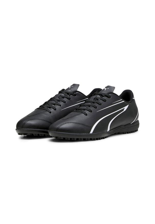 Buty piłkarskie Puma Vitoria TT. Kolor: czarny, biały, wielokolorowy. Sport: piłka nożna