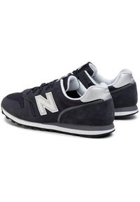 New Balance Sneakersy ML373CC2 Granatowy. Kolor: niebieski. Materiał: zamsz, skóra. Model: New Balance 373 #2