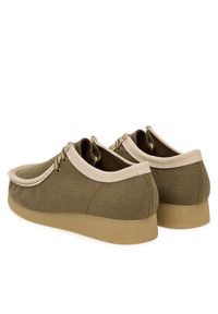 Clarks Półbuty Wallabee EVO 26186172 Zielony. Kolor: zielony. Materiał: zamsz, skóra #5