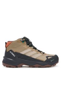 Adidas - adidas Trekkingi Terrex Skychaser AX5 Mid GORE-TEX JH7804 Brązowy. Kolor: brązowy. Materiał: materiał. Technologia: Gore-Tex. Model: Adidas Terrex. Sport: turystyka piesza