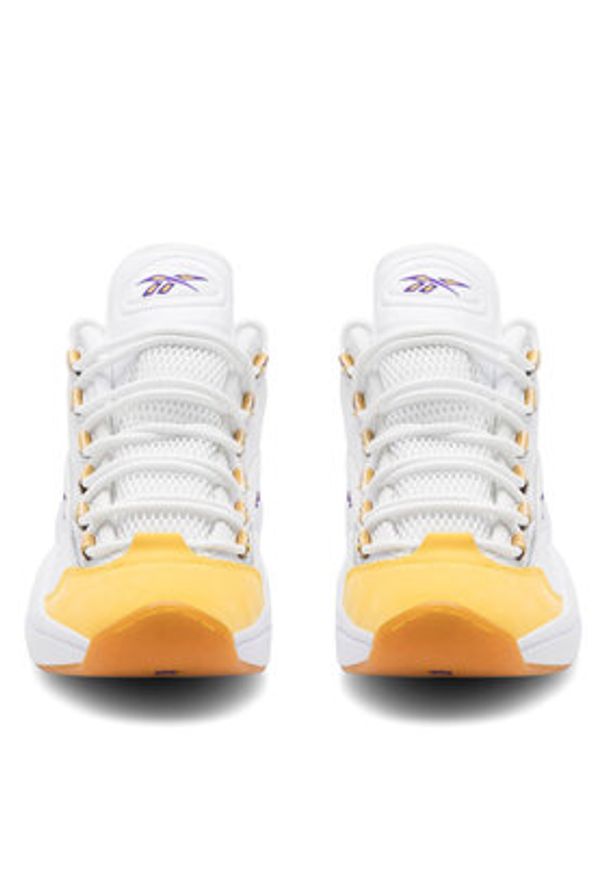 Reebok Sneakersy Question Mid FX4278-M Biały. Kolor: biały. Materiał: skóra