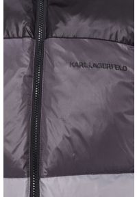 Karl Lagerfeld Kurtka puchowa męska kolor czarny zimowa. Okazja: na co dzień. Kolor: czarny. Materiał: puch. Sezon: zima. Styl: casual