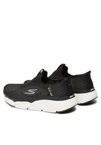 skechers - Skechers Buty do biegania Max Cushioning Elite 220389/BKW Czarny. Kolor: czarny. Materiał: materiał #6