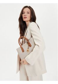 MICHAEL Michael Kors Torebka 30S4G9RS1B Beżowy. Kolor: beżowy. Materiał: skórzane #4
