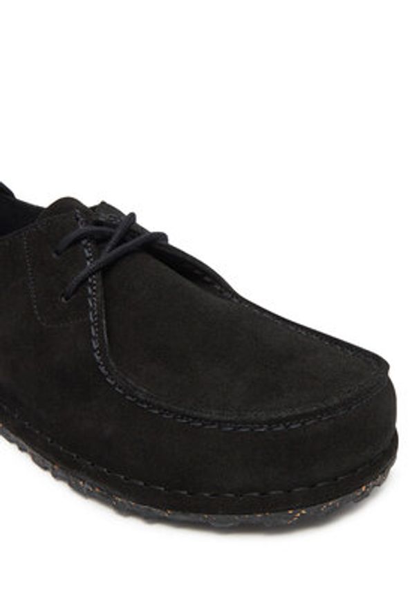 Birkenstock Półbuty Utti Lace 1028597 Czarny. Kolor: czarny. Materiał: skóra, zamsz