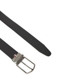 TOMMY HILFIGER - Tommy Hilfiger Pasek Męski Th Business Lux Rev AM0AM13762 Czarny. Kolor: czarny. Materiał: skóra #3
