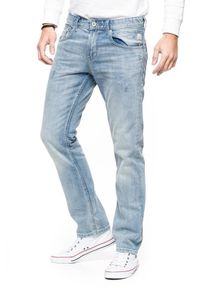 Tom Tailor - TOM TAILOR SPODNIE MĘSKIE AEDAN SLIM BLUE SUMMER DENIM 6203105.45.12 COL. 1092. Stan: obniżony #3