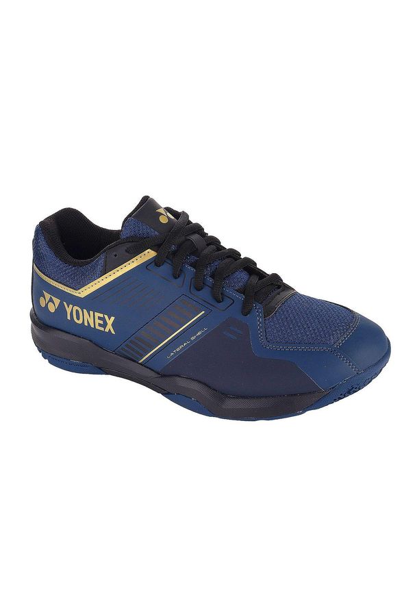 YONEX - Buty do badmintona męskie Yonex SHB Strider Flow Wide. Kolor: niebieski, żółty, wielokolorowy