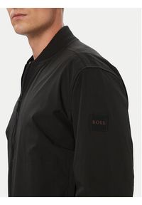BOSS Kurtka bomber Ze_Push 50568931 Czarny Regular Fit. Kolor: czarny. Materiał: syntetyk #5