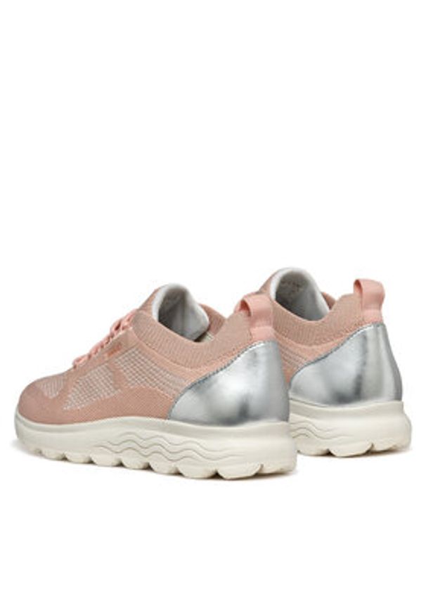 Geox Sneakersy D Spherica D55NUE 09TBN C8Z1W Różowy. Kolor: różowy. Materiał: materiał