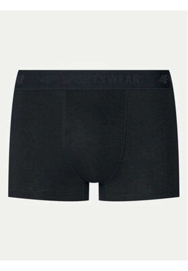 4f - 4F Komplet 2 par bokserek 4FAW23UBXSM027 Czarny Slim Fit. Kolor: czarny. Materiał: bawełna
