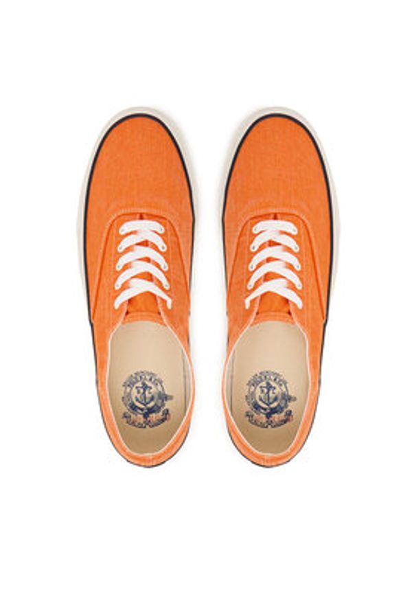 Polo Ralph Lauren Tenisówki Keaton V2 Sk 816P07662005 Pomarańczowy. Kolor: pomarańczowy. Materiał: materiał