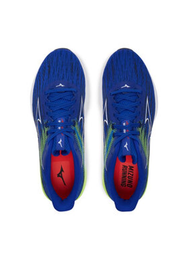 Mizuno Buty do biegania Wave Inspire 21 J1GC2544 Niebieski. Kolor: niebieski. Materiał: materiał. Model: Mizuno Wave