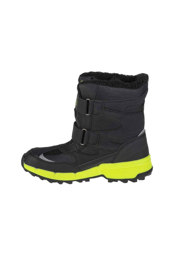 Buty zimowe chłopięce, Kappa Cekis Tex T. Kolor: czarny. Sezon: zima. Styl: sportowy. Sport: turystyka piesza