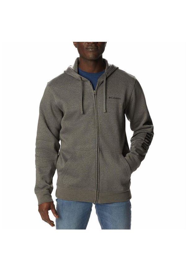 columbia - Bluza Sportowa Z Kapturem Męska Columbia Trek Full Zip. Typ kołnierza: kaptur. Kolor: szary