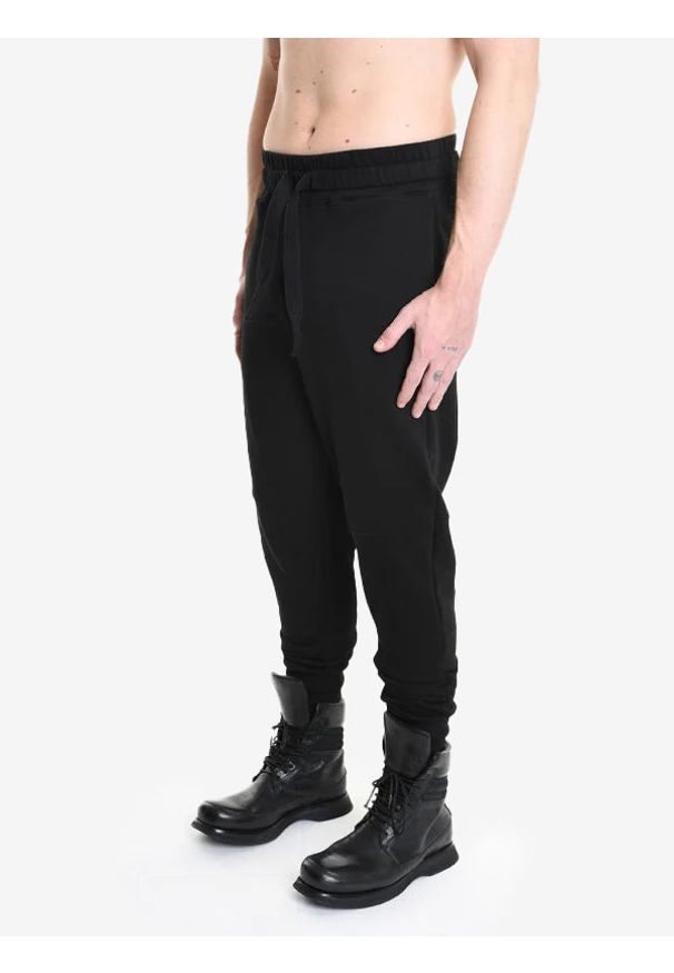 La Haine Inside Us Spodnie "Sportpants" | 3M M1164 | Mężczyzna | Czarny. Okazja: na co dzień, na spacer. Kolor: czarny. Materiał: bawełna. Długość: do kostek. Styl: sportowy, casual, elegancki