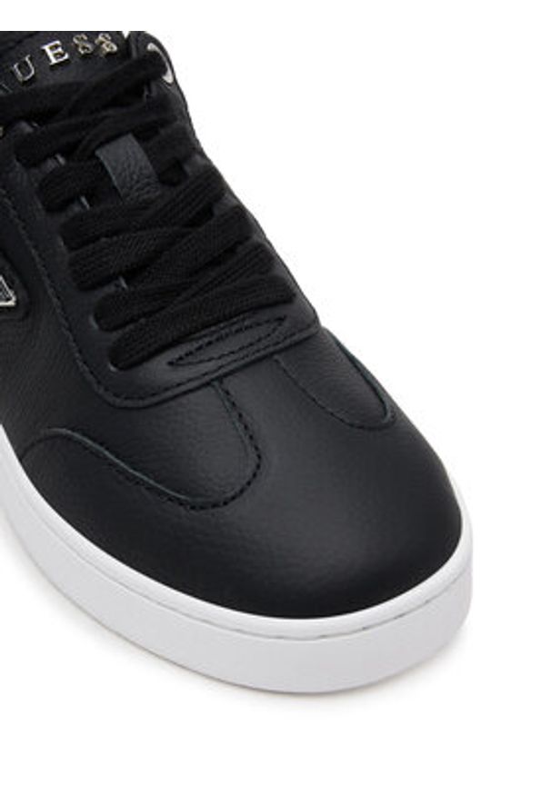 Guess Sneakersy FLJJAZLEA12 Czarny. Kolor: czarny. Materiał: skóra