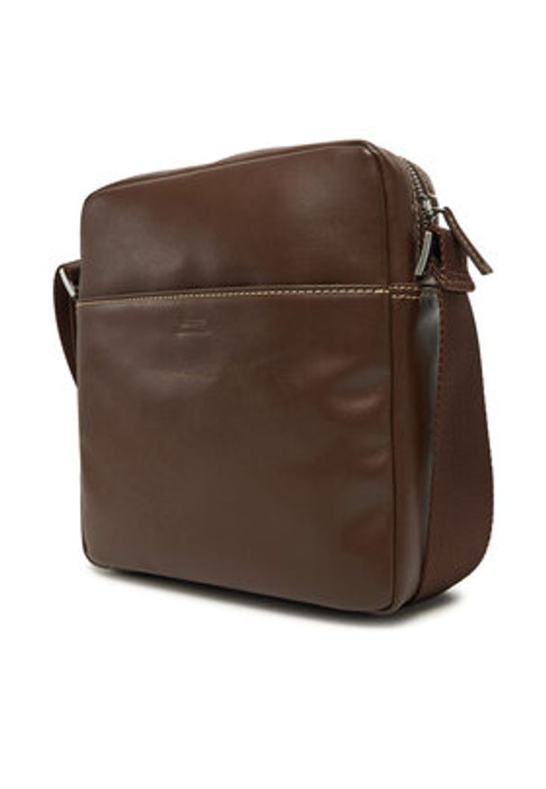 Guess Saszetka HMFITC P5159 Brązowy. Kolor: brązowy. Materiał: skóra