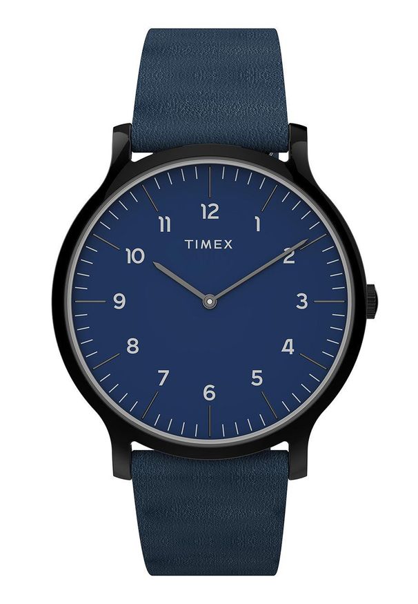 Timex Zegarek TW2T66200 męski kolor czarny. Kolor: czarny. Materiał: skóra, materiał