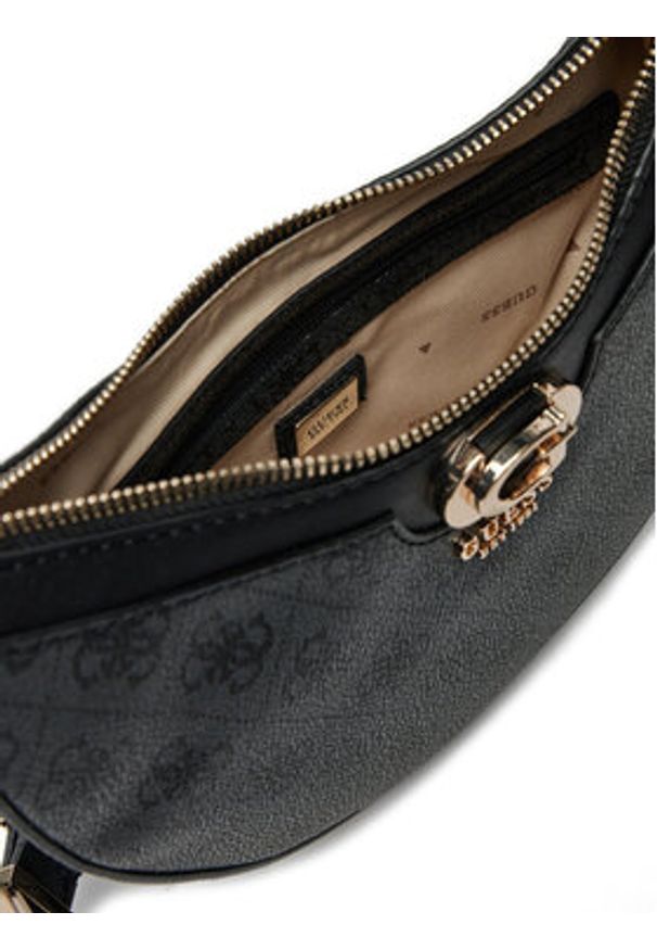 Guess Torebka HWSG95 40180 Czarny. Kolor: czarny. Materiał: skórzane
