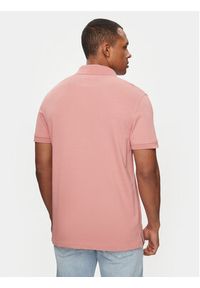 TOMMY HILFIGER - Tommy Hilfiger Polo 1985 MW0MW17770 Różowy Regular Fit. Typ kołnierza: polo. Kolor: różowy. Materiał: bawełna #5