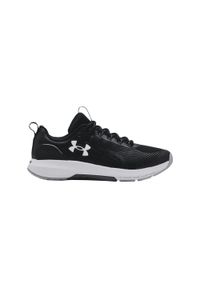 Buty treningowe męskie Under Armour Charged Commit TR 3. Zapięcie: sznurówki. Kolor: czarny, biały, wielokolorowy. Materiał: materiał, tkanina, syntetyk. Szerokość cholewki: normalna. Sport: bieganie