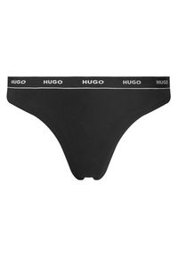 Hugo - HUGO Komplet stringów Triplet Thong Stripe 50545680 Kolorowy. Materiał: bawełna. Wzór: kolorowy #3