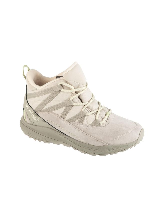 Merrell - Buty trekkingowe damskie, Bravada Edge 2 Thermo Demi WP. Okazja: na co dzień. Kolor: szary. Materiał: zamsz, materiał, tkanina, guma, syntetyk
