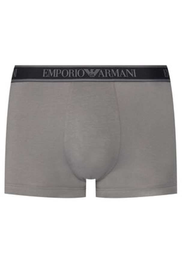 Emporio Armani Underwear Komplet 3 par bokserek EM000370 AF10779 MC198 Szary. Kolor: szary. Materiał: bawełna