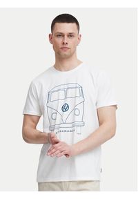 Blend T-Shirt 20716993 Biały Regular Fit. Kolor: biały. Materiał: bawełna