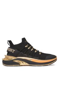 Plein Sport Sneakersy Runner Chrome Surfer PADS USC0579 STE003N Czarny. Kolor: czarny. Materiał: materiał