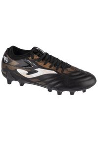 Joma - Buty piłkarskie korki męskie, Powerful 24 FG POWW. Zapięcie: sznurówki. Kolor: żółty, wielokolorowy, czarny. Materiał: materiał, syntetyk. Szerokość cholewki: normalna. Sport: piłka nożna