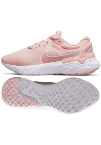 Buty do biegania Nike Renew Run 3 W DD9278 602 różowe. Zapięcie: sznurówki. Kolor: różowy. Materiał: guma, syntetyk, materiał. Szerokość cholewki: normalna. Sport: bieganie #3