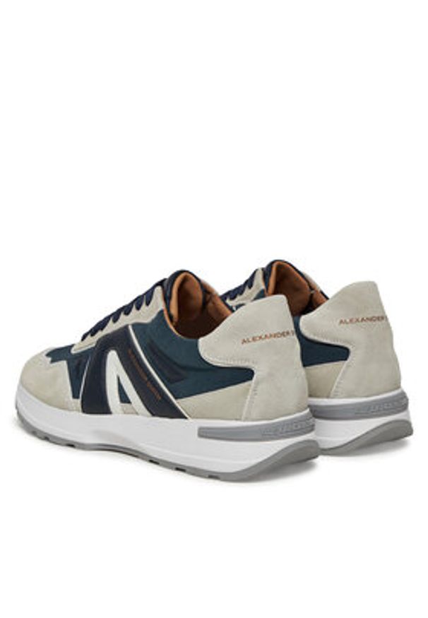Alexander Smith Sneakersy Liverpool ASBBLPM 3342 Granatowy. Kolor: niebieski. Materiał: zamsz, skóra
