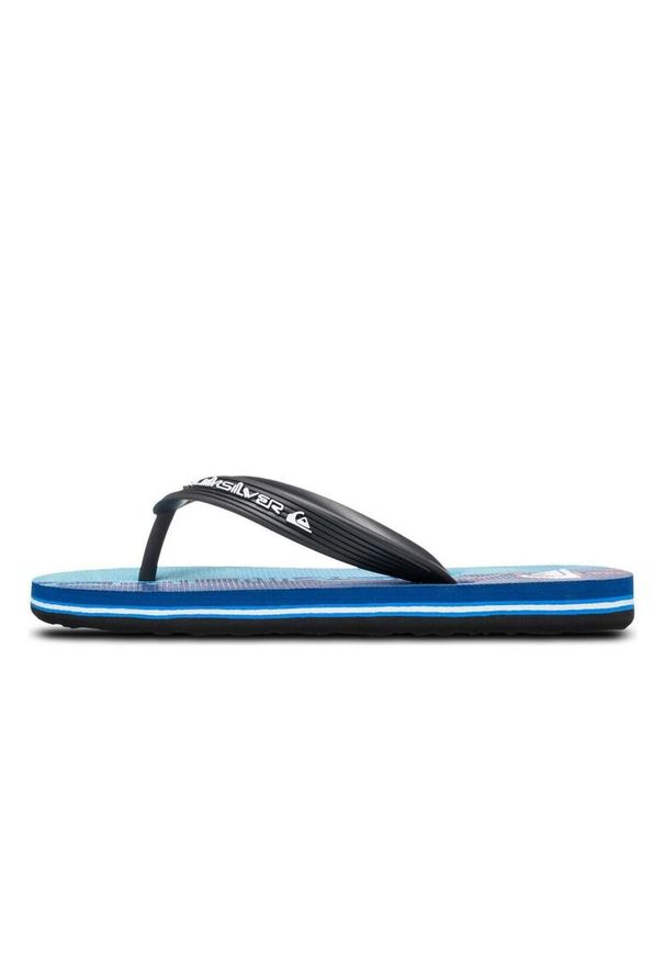 Quiksilver - Klapki dla Chłopcy MOLOKAI ART 25 YOUTH Niebieski. Kolor: niebieski. Materiał: guma, syntetyk
