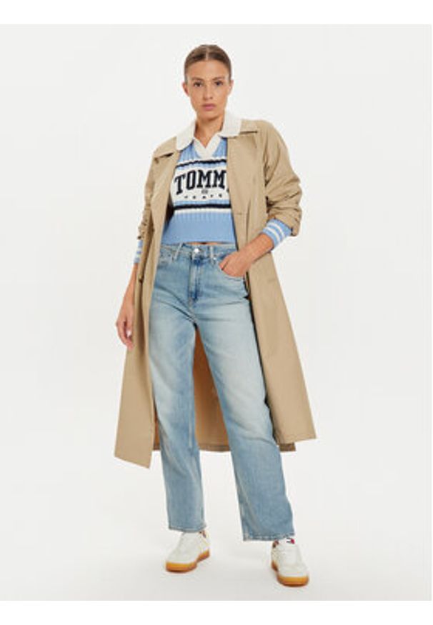 Tommy Jeans Jeansy Betsy DW0DW19610 Niebieski Loose Fit. Kolor: niebieski
