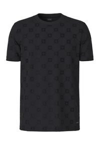 JOOP! T-Shirt 17 JJ-23Berno 30046985 Czarny Modern Fit. Kolor: czarny. Materiał: bawełna