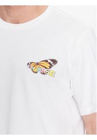Converse T-Shirt City Butterfly 10024616-A03 Biały Standard Fit. Kolor: biały. Materiał: bawełna