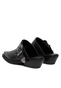Tommy Jeans Klapki Archive Cowboy Mule Leather EN0EN03063 Czarny. Kolor: czarny. Materiał: skóra #6