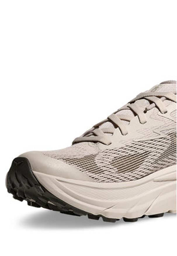 HOKA - Hoka Buty do biegania Challenger 8 1168717 Beżowy. Kolor: beżowy. Materiał: materiał
