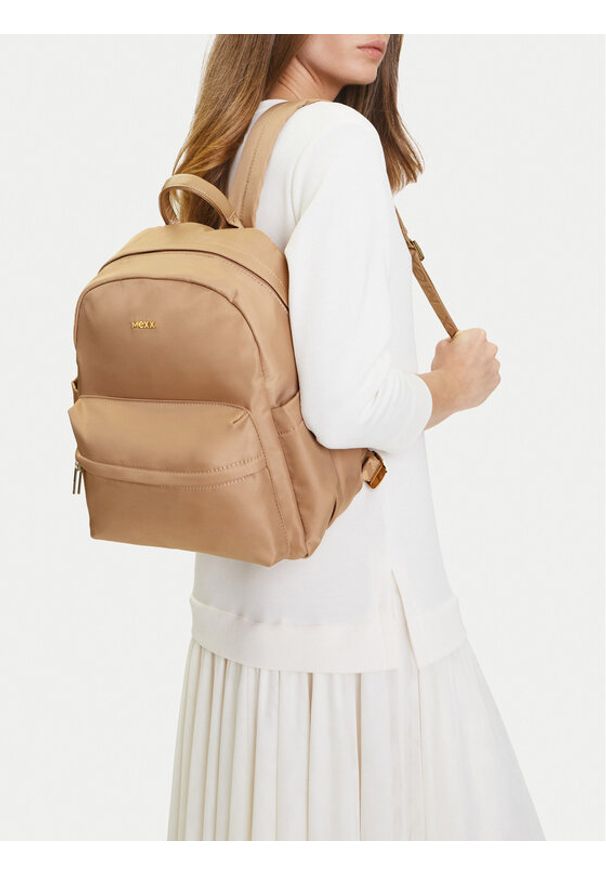 MEXX Plecak C-MEXX-L-006-08 Beżowy. Kolor: beżowy. Materiał: materiał