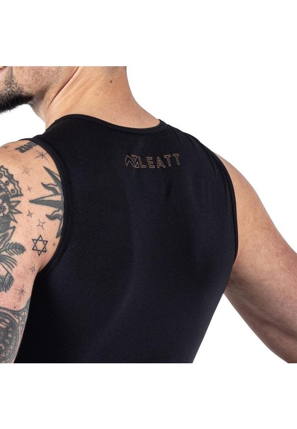 Koszulka rowerowa base layer LEATT Shirt Sleeveless Base. Kolor: czarny. Sport: kolarstwo