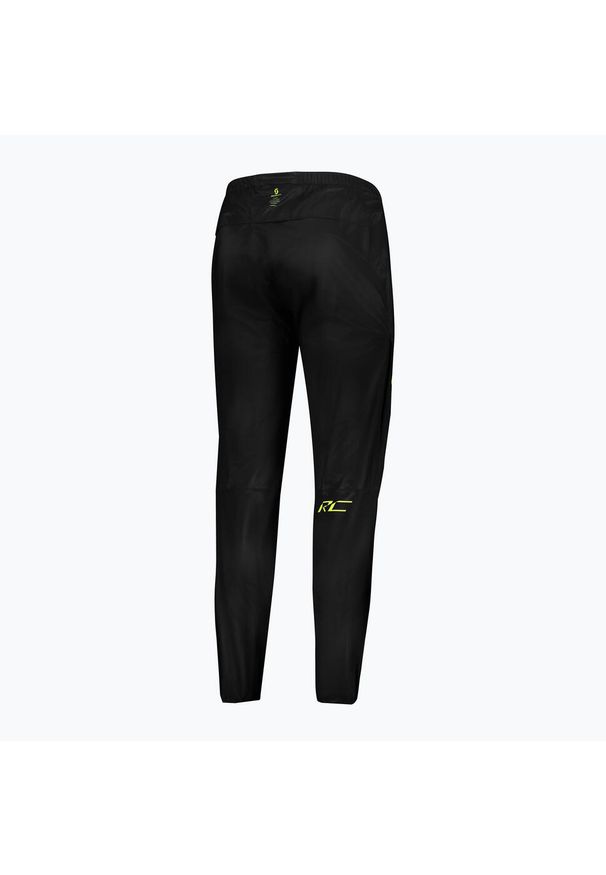 Spodnie do biegania męskie Scott RC Run Waterproof. Kolor: czarny. Materiał: dresówka